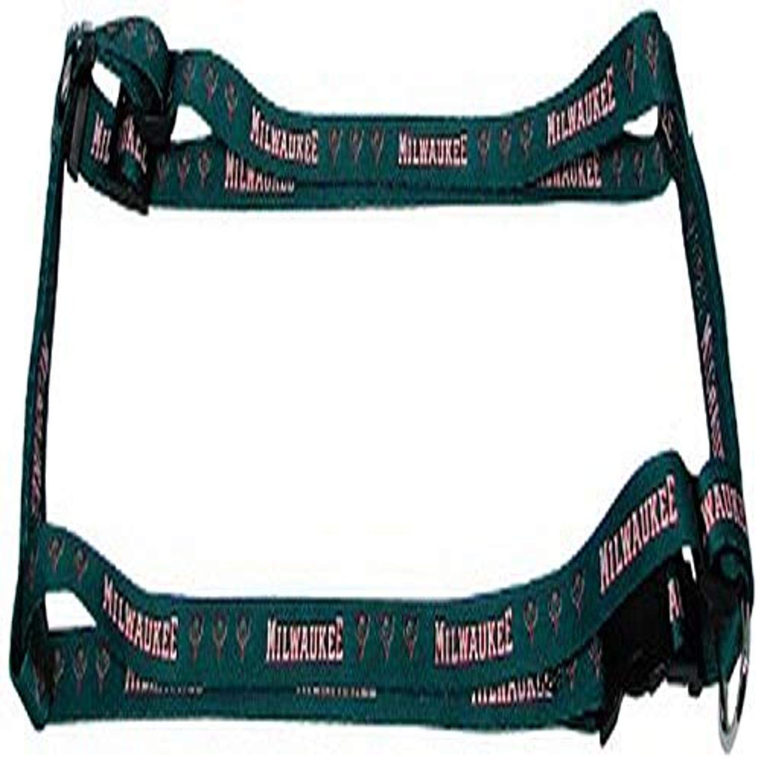 Hunter MFG 1-Inch Adjustable Harness for Milwaukee Bucks - Large Size | Durable Nylon Hunting Dog Harness for Training & Outdoor Adventures