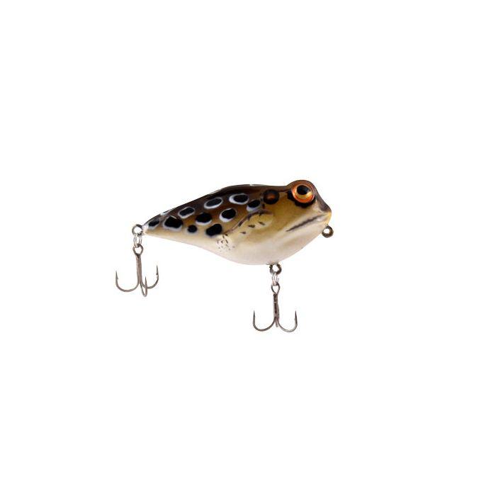 Rebel Frog R Topwater Hard Bait Lures for Bass Fishing - Realistic Frog Design for Freshwater & Saltwater Fishing - Perfect for Ponds, Lakes, and Rivers
