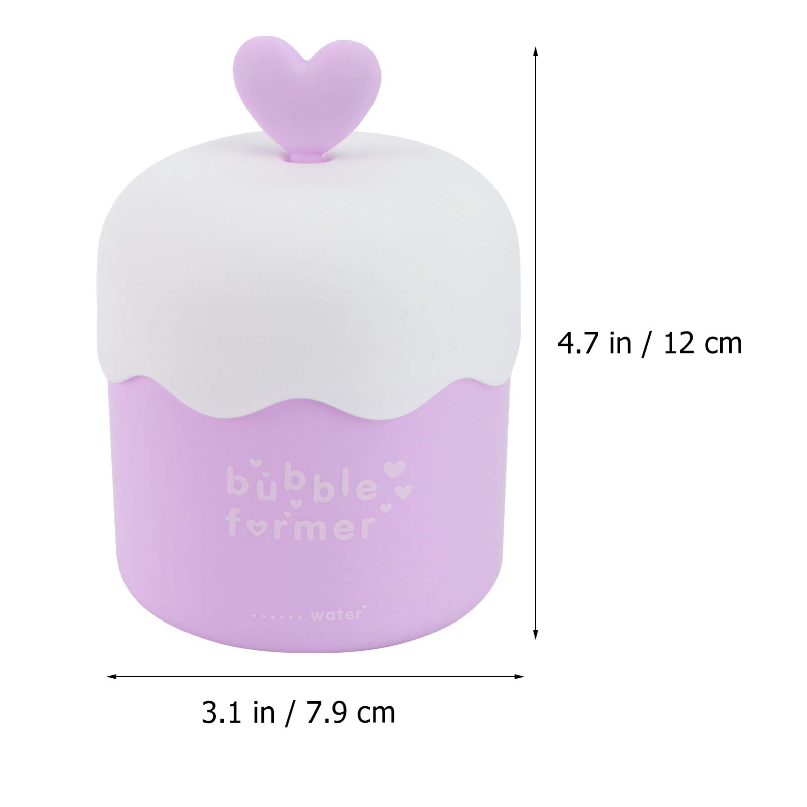 **Cabilock Bubble Foam Maker Machine for Kids - 1PC Purple PP Facial Foam Cup & Shampoo Whip Tool | Travel-Friendly Beauty Foaming Device for Face Wash & Bath Time Fun**    *(Perfect for Kids' Bath Time, Travel, Spa Days & Gentle Facial Cleansing!)*