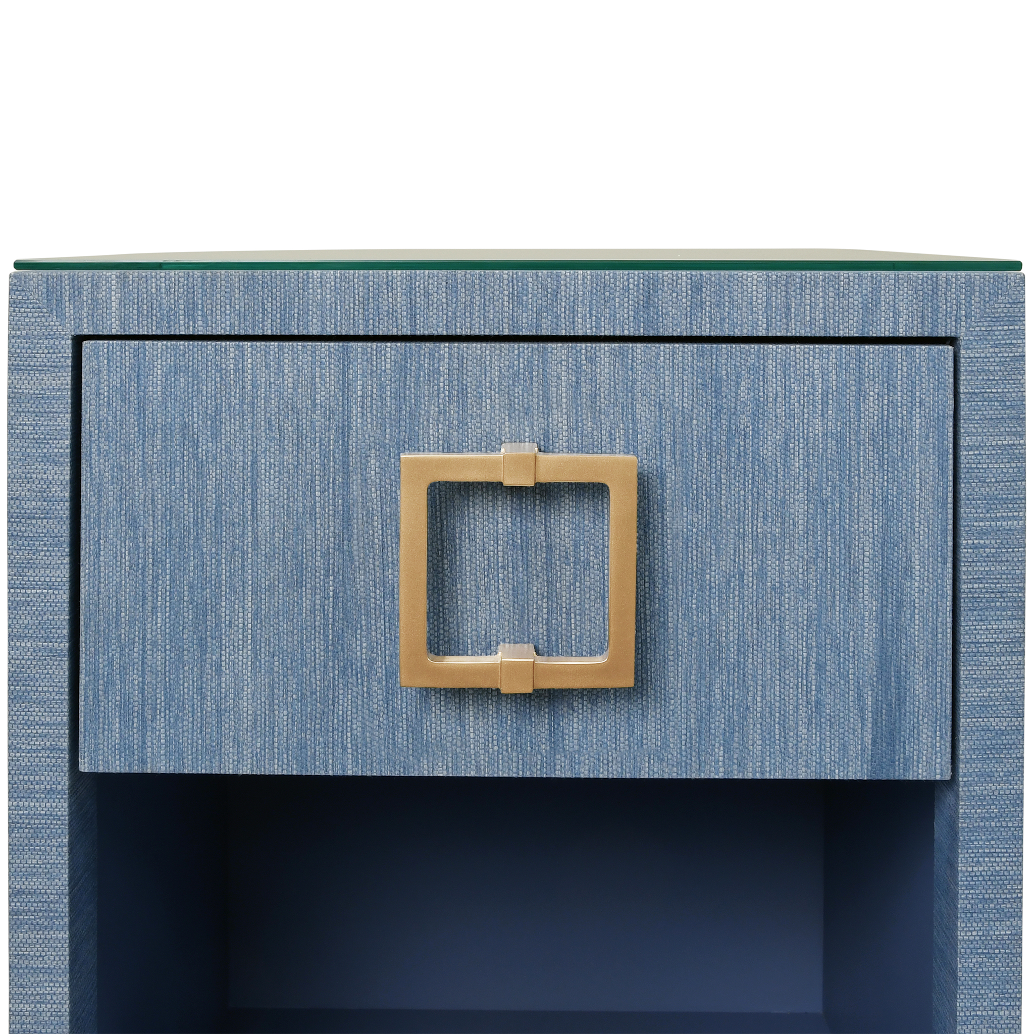 Blair One Drawer Side Table - Compact Nightstand with Storage for Bedroom, Living Room & Office - Modern End Table with Drawer for Small Spaces