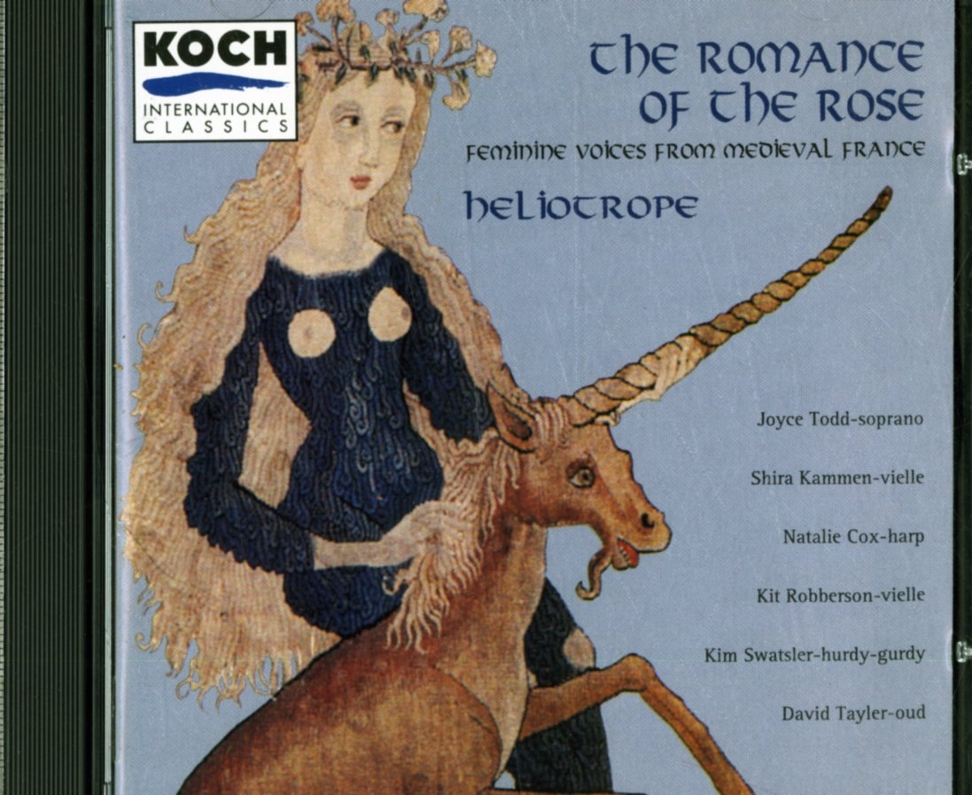 The Romance of the Rose - Medieval French Women's Poetry Collection by Heliotrope | Perfect for Literature Studies, Book Clubs & Historical Fiction Lovers