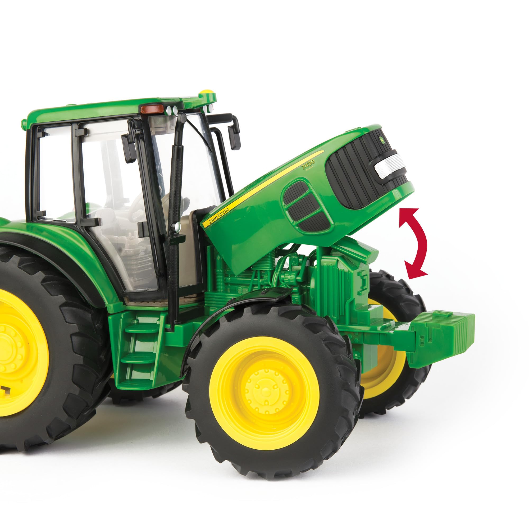 John Deere Big Farm Gravity Wagon 1:16 Scale Toy Tractor - Realistic Farm Vehicle Playset for Kids Ages 3+ - Perfect for Pretend Play, Farm Themed Birthday Gifts & Collectible Die-Cast Models