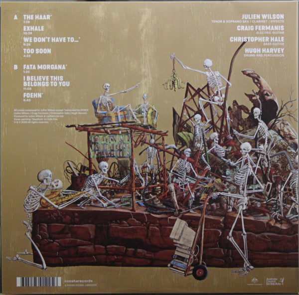 Julien Wilson Stock LP Limited Edition Gold Vinyl Mint Condition - Perfect for Jazz Collectors & Audiophiles