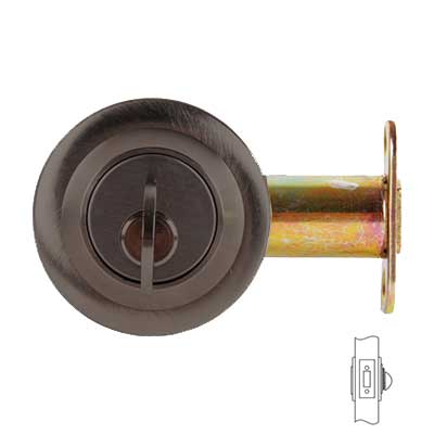 Corbin Russwin DL3060 Cylindrical Deadlock - Thumbturn x Blank Function, L4 Keyway, Keyed Random with 2 Change Keys, 2-3/4