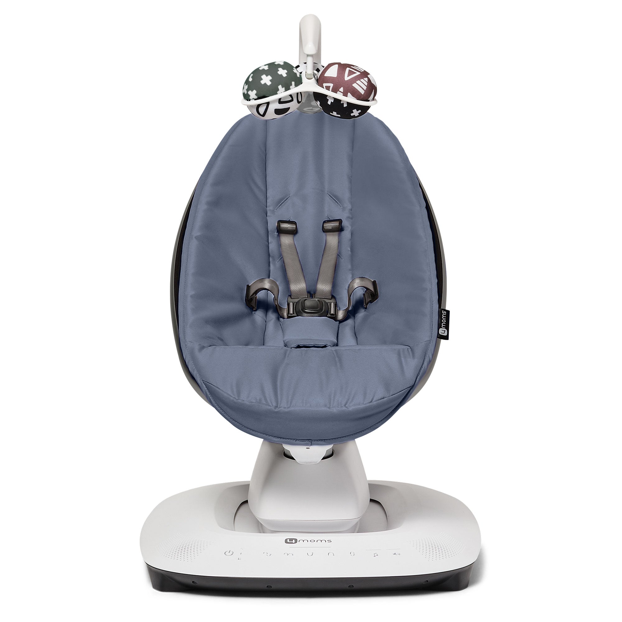 4moms mamaRoo 5 Multi Motion Baby Swing - 5 Unique Motions, Bluetooth Enabled, Soothing Infant Seat for Newborns to Toddlers - Perfect for Nursery, Playtime & Calming Fussy Babies