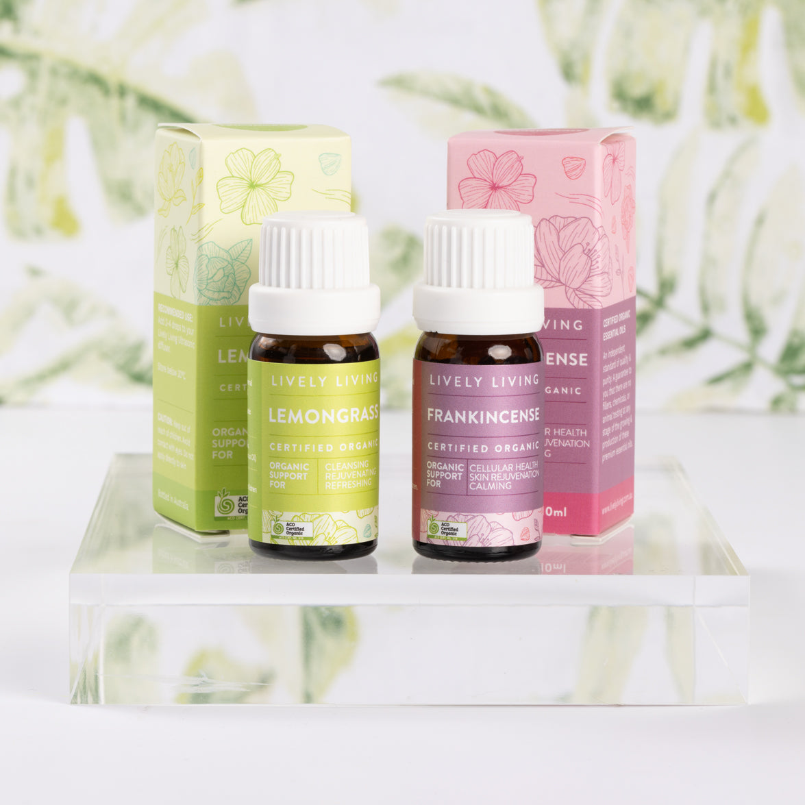 Bliss Essential Oil Duo Set - Lavender & Peppermint Aromatherapy Oils for Relaxation & Stress Relief - Perfect for Diffusers, Massage & Home Spa
