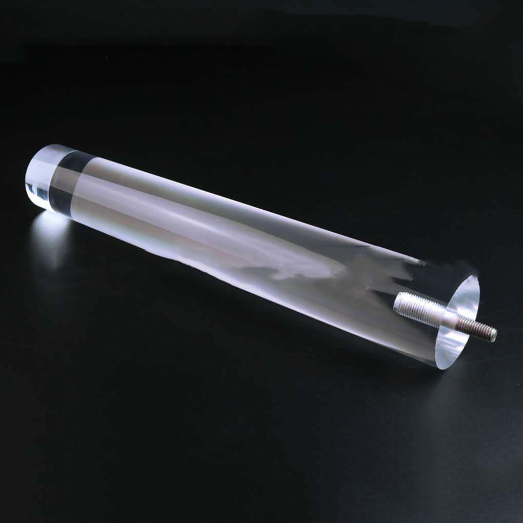 4 Pcs Clear Acrylic Furniture Legs - 40x100mm DIY Replacement Feet for Sofa, Cupboard, Bookcase, Cabinet & Table - Modern Glass-Look Coffee Table Legs for Home & Office Decor