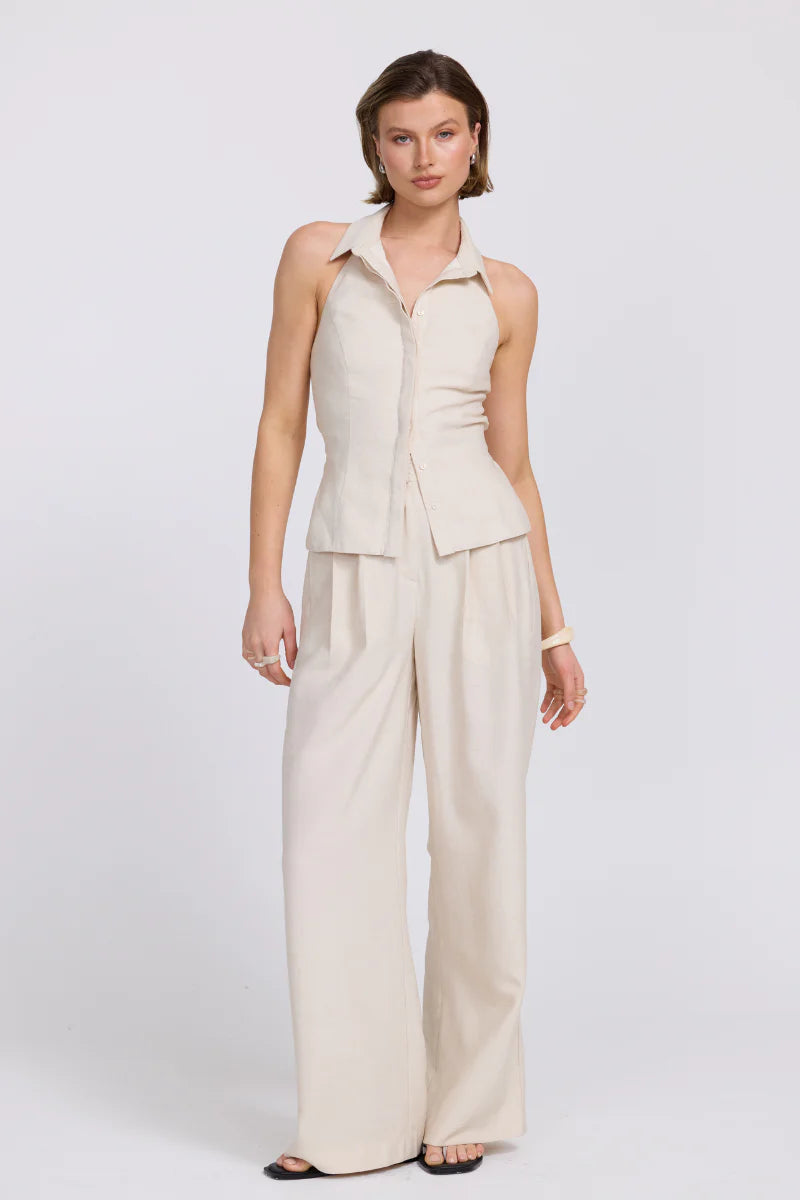 Eve Pant - Neutral Color Women's Casual Pants | Comfortable & Stylish for Everyday Wear, Office, and Travel