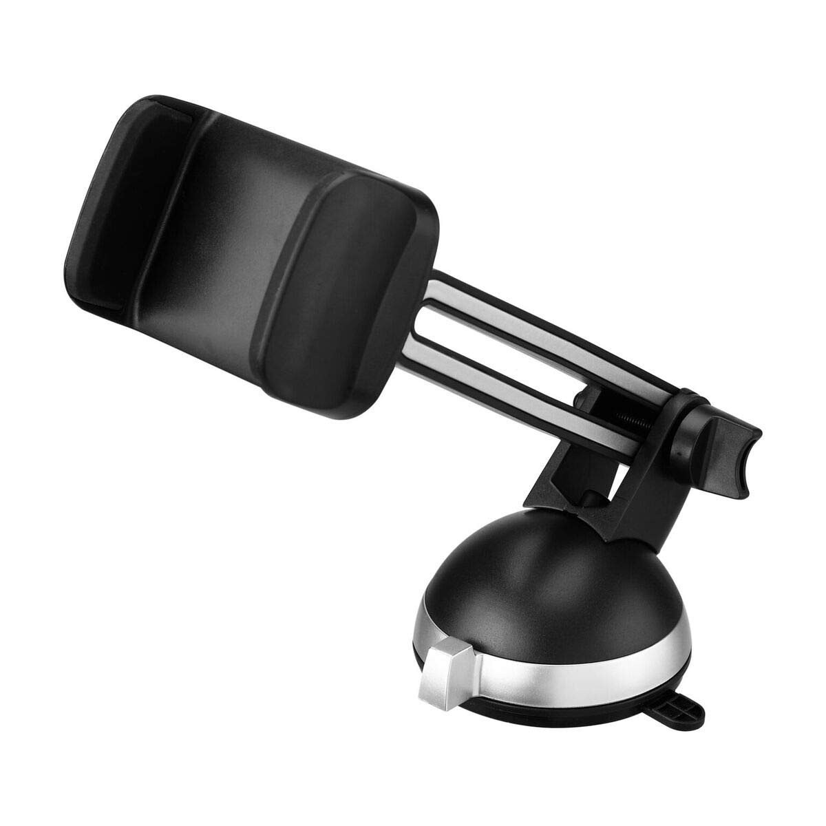 LAX Gadgets Universal Car Phone Mount - Hands-Free Windshield & Dashboard Cell Phone Holder for Safe Driving | Compatible with iPhone, Samsung, Google Pixel | Perfect for GPS Navigation & Road Trips