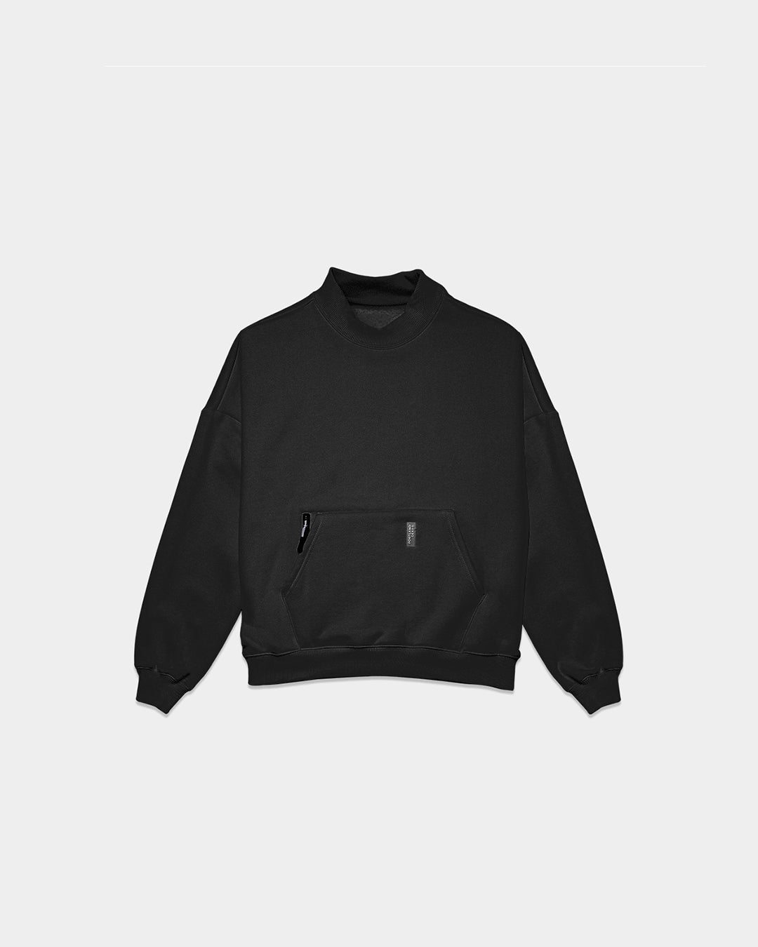 Women's Cloudburst Mock Crew Neck Long Sleeve T-Shirt - Soft & Comfortable Casual Top for Everyday Wear, Workouts, and Layering