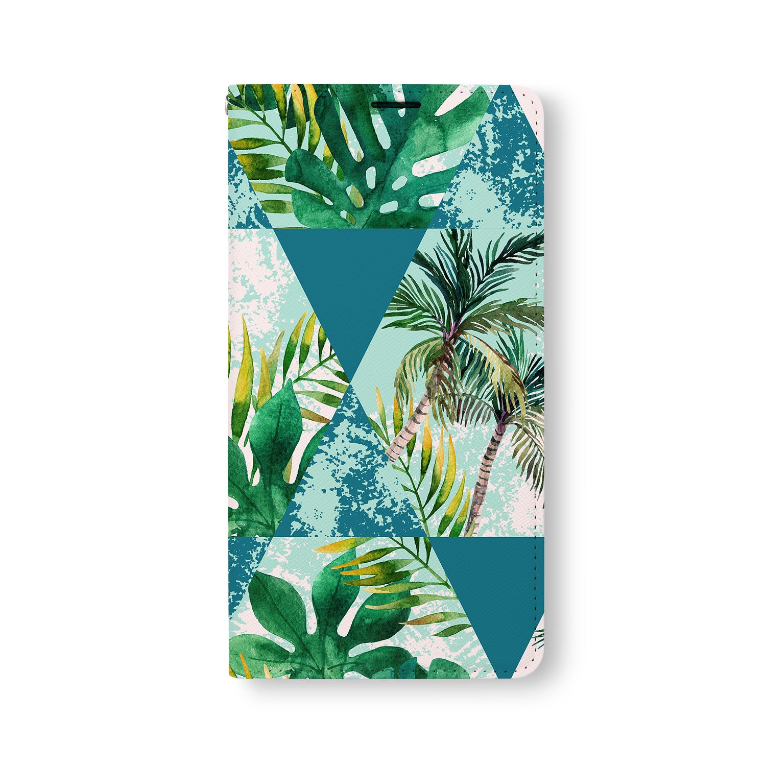 Samsung Wallet - Stylish Geometric Flower Design RFID Blocking Card Holder for Men & Women | Perfect for Travel, Business, and Everyday Use