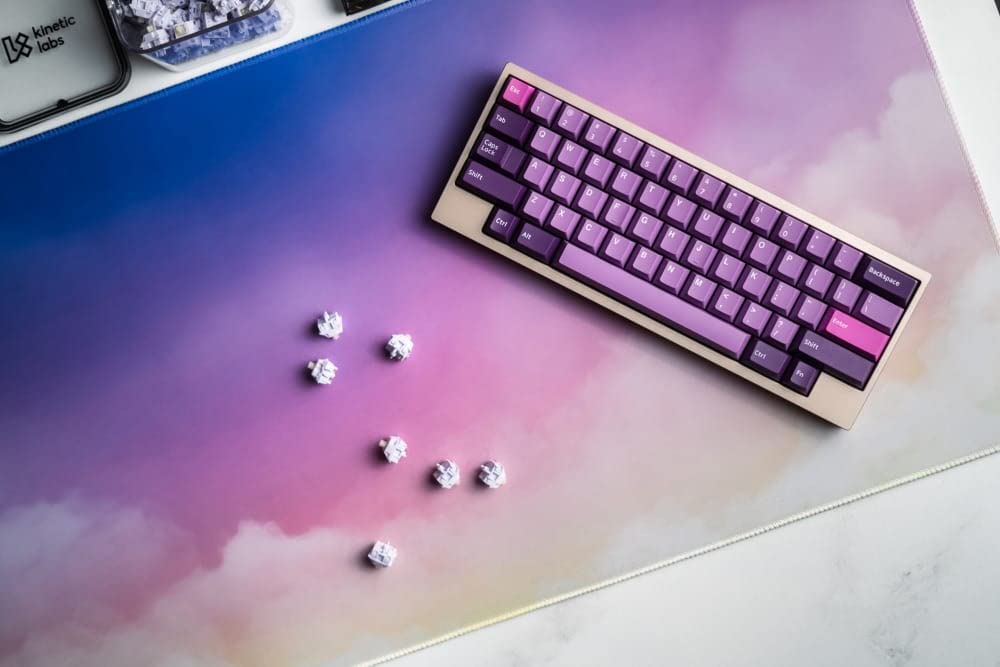 Pastel Clouds XL Extended Gaming Mouse Pad & Desk Mat - 35.4