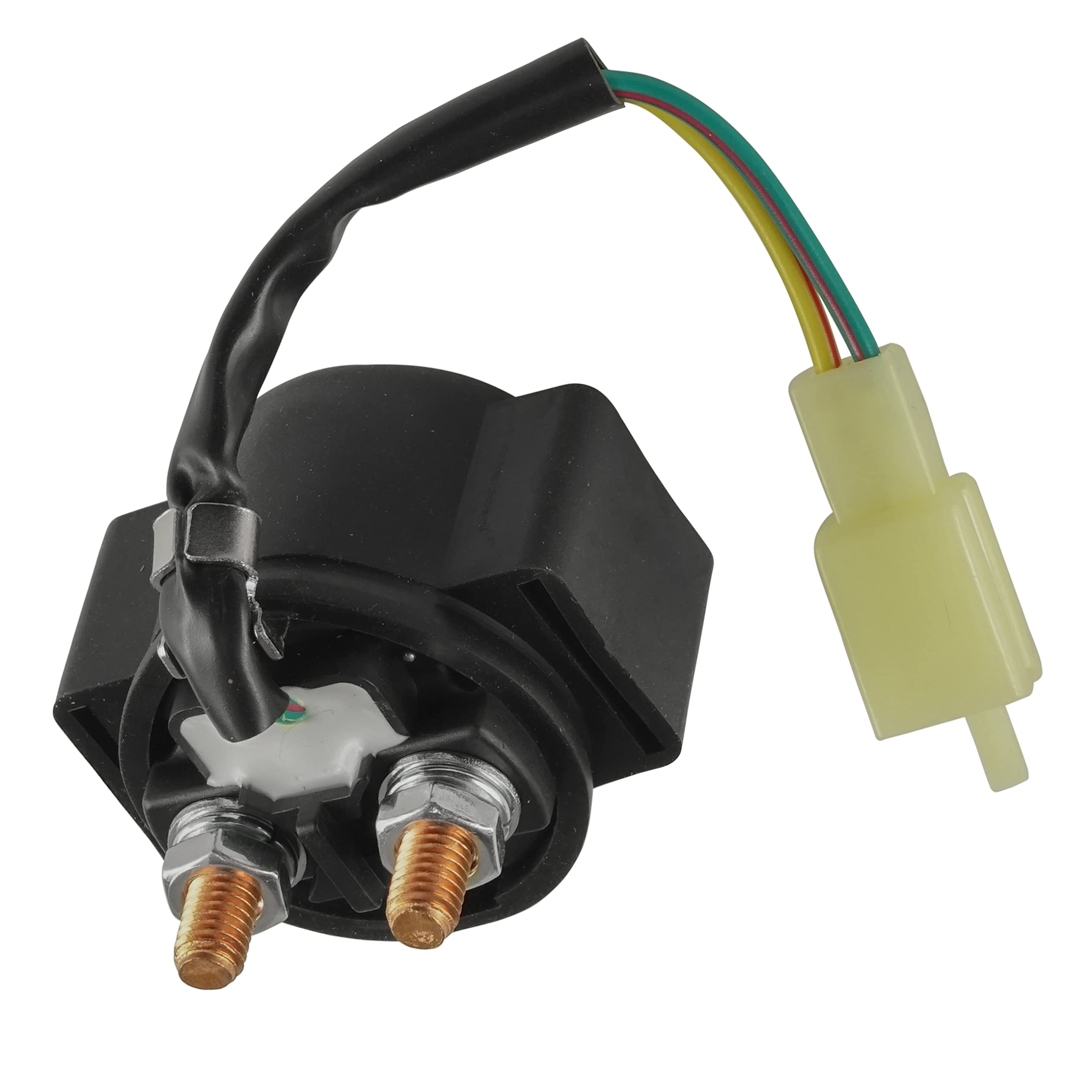 Caltric Starter Solenoid Relay for Hyosung GT125 GT250 GT650 GT125R GT250R GT650R - Motorcycle Engine Starter Replacement Part for Smooth Ignition & Reliable Performance
