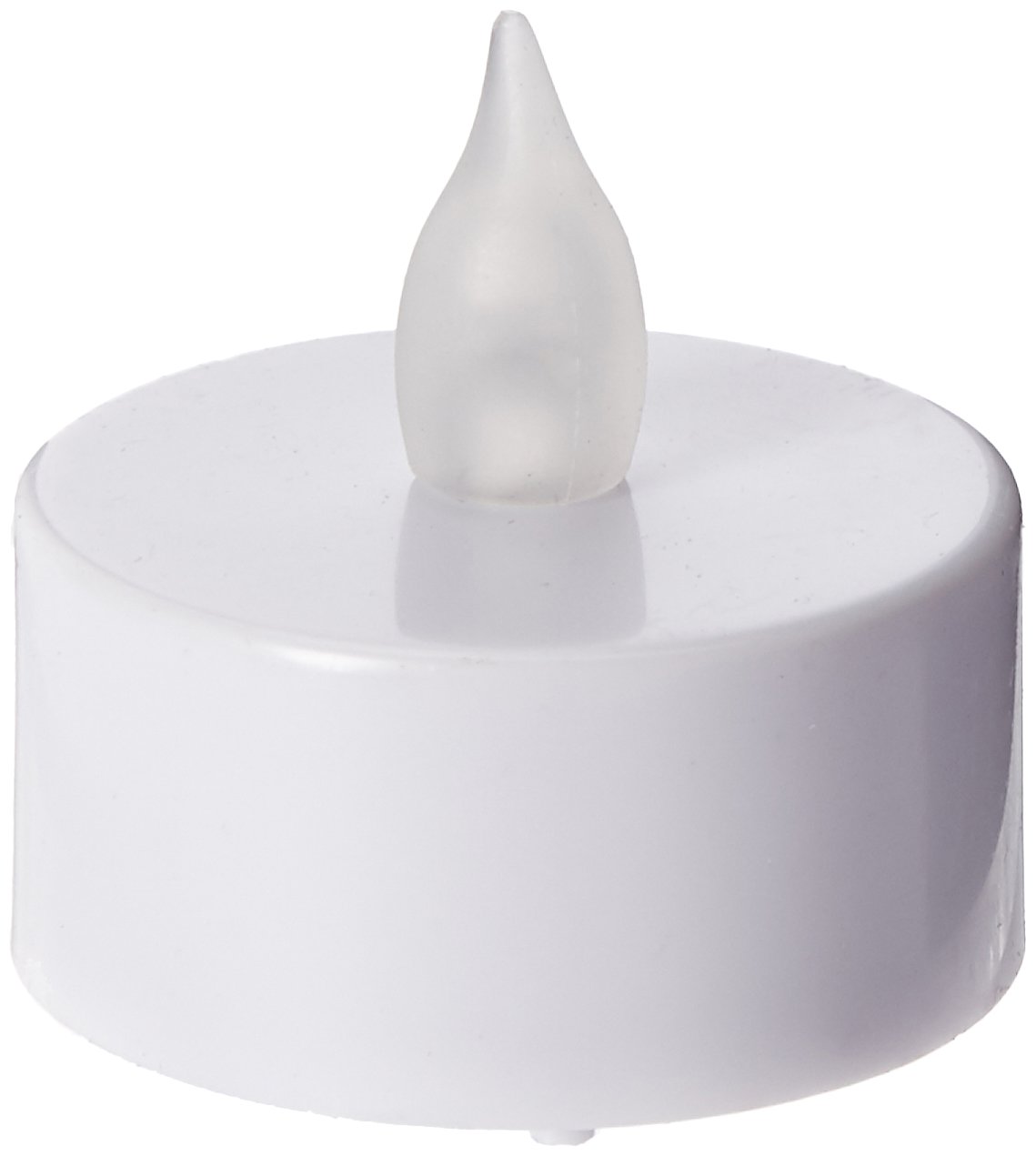 Bluedot Trading Flameless Battery-Powered LED Tealight Candles - 10 Pack White Flickering Votive Lights for Wedding Centerpieces, Party Decor, Restaurant Ambience, Romantic Dinner & Home Decoration