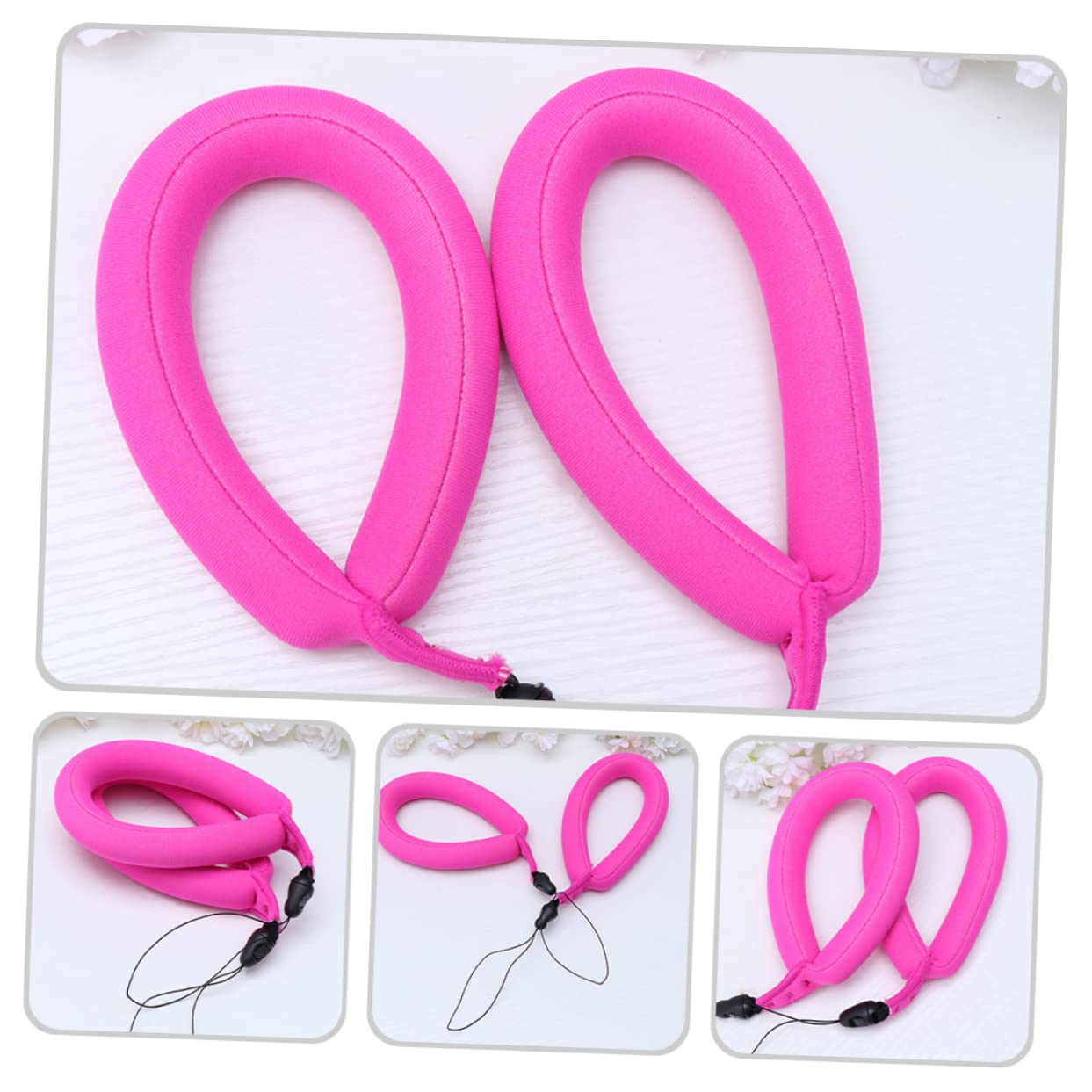 OSALADI 2-Pack Waterproof Camera Flotation Wrist Strap - Neoprene Floating Wristband for Outdoor Photography, Diving, Boating & Water Sports - Secure Anti-Drop Safety Belt for DSLR, Mirrorless & Action Cameras