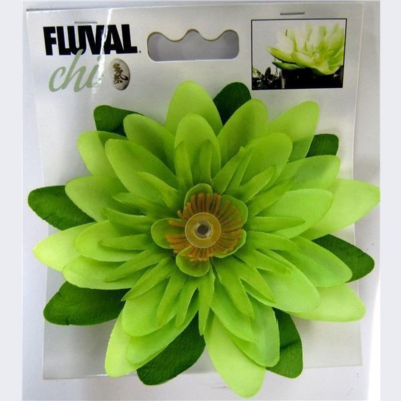 Fluval Chi Aquarium Decoration - Realistic Lily Flower Ornament for Fish Tank, Perfect for Betta Fish, Shrimp & Tropical Aquariums - Enhances Underwater Scenery & Provides Hiding Spots