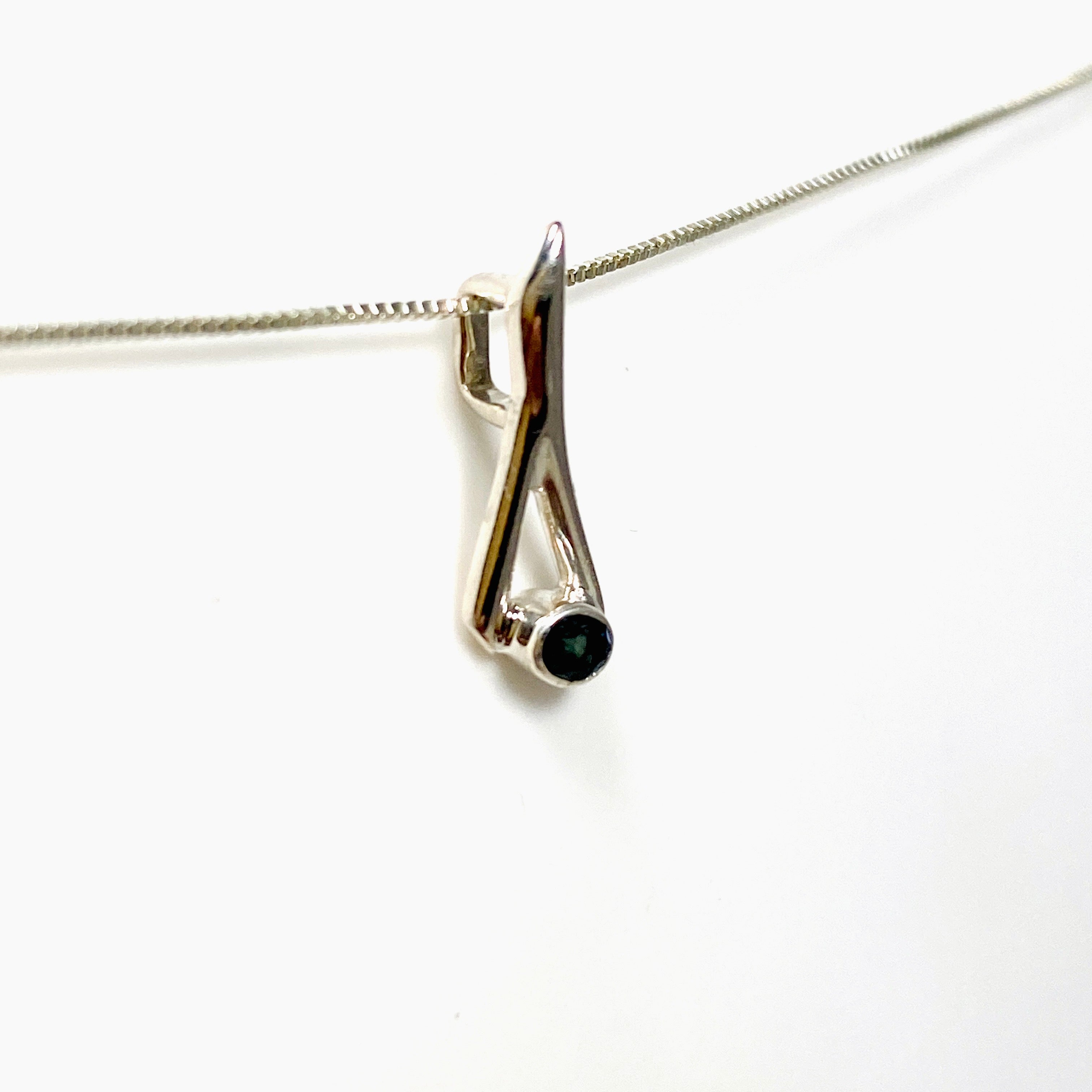 Natural Alexandrite Oval Faceted Pendant Necklace - 14K Gold Plated BTP 38 - Perfect for Anniversary Gifts & Special Occasions