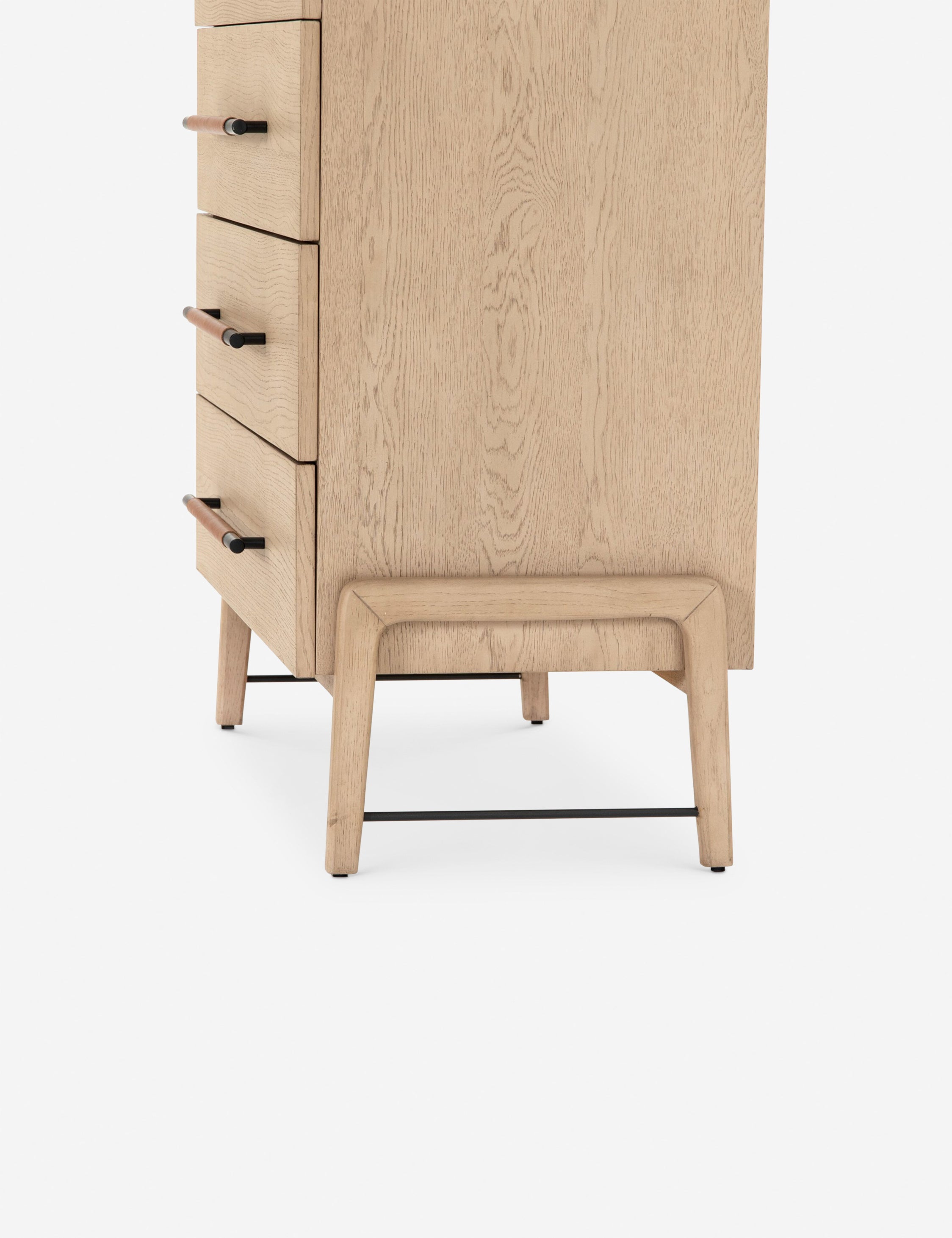 Avalon Tall 6-Drawer Dresser - Modern Wooden Chest of Drawers for Bedroom Storage & Organization - Perfect for Master Bedroom, Guest Room or Nursery