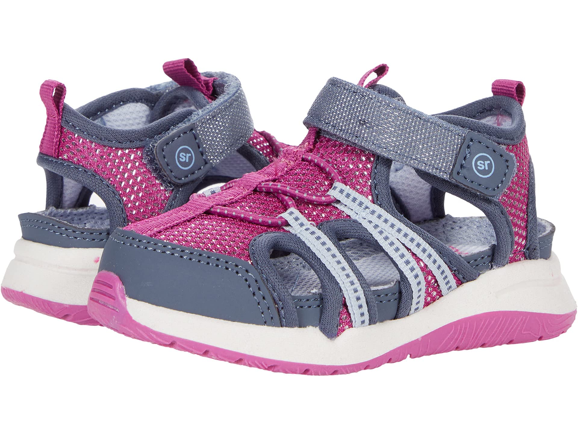 Stride Rite Munchkin Girls Coast Sneakers - Toddler & Little Kid Water Shoes for Beach, Pool & Outdoor Play