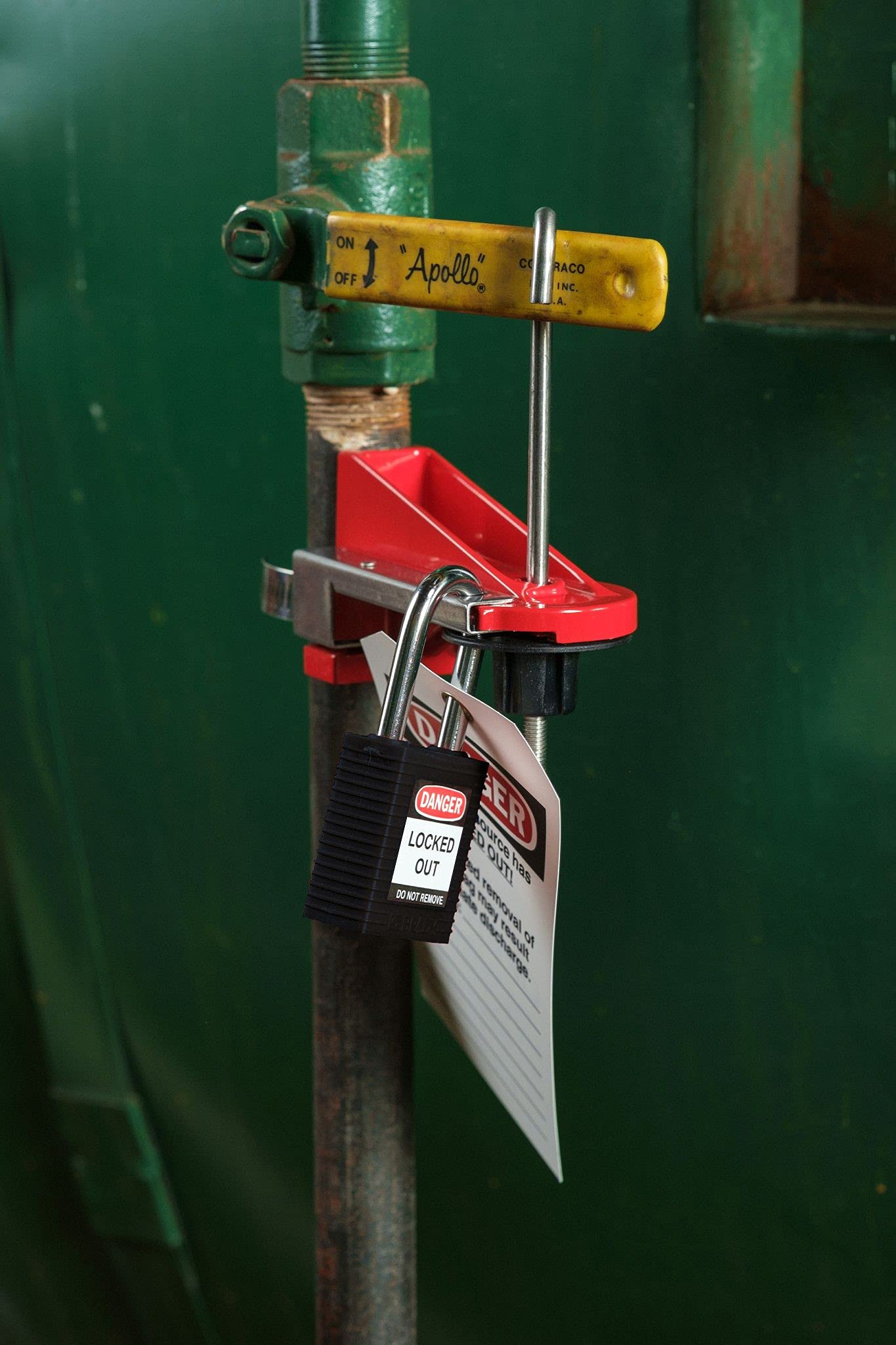 Brady Plastic Lockout Tagout Padlock - 6 Pack, Keyed Different, 1-3/4