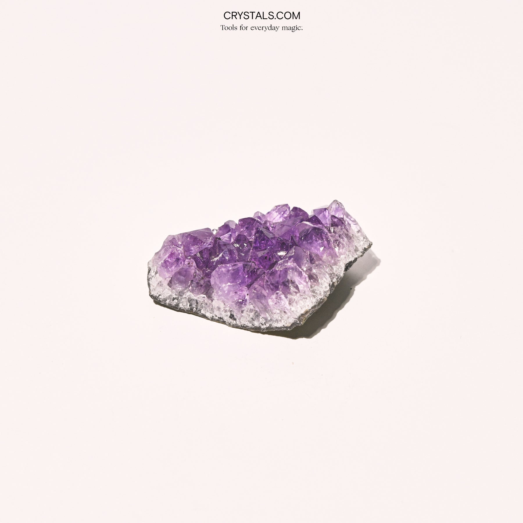 Natural Brazilian Amethyst Cluster - Raw Purple Crystal Specimen for Healing, Meditation & Home Decor | Spiritual Gifts, Reiki Energy Stone, Feng Shui Display
