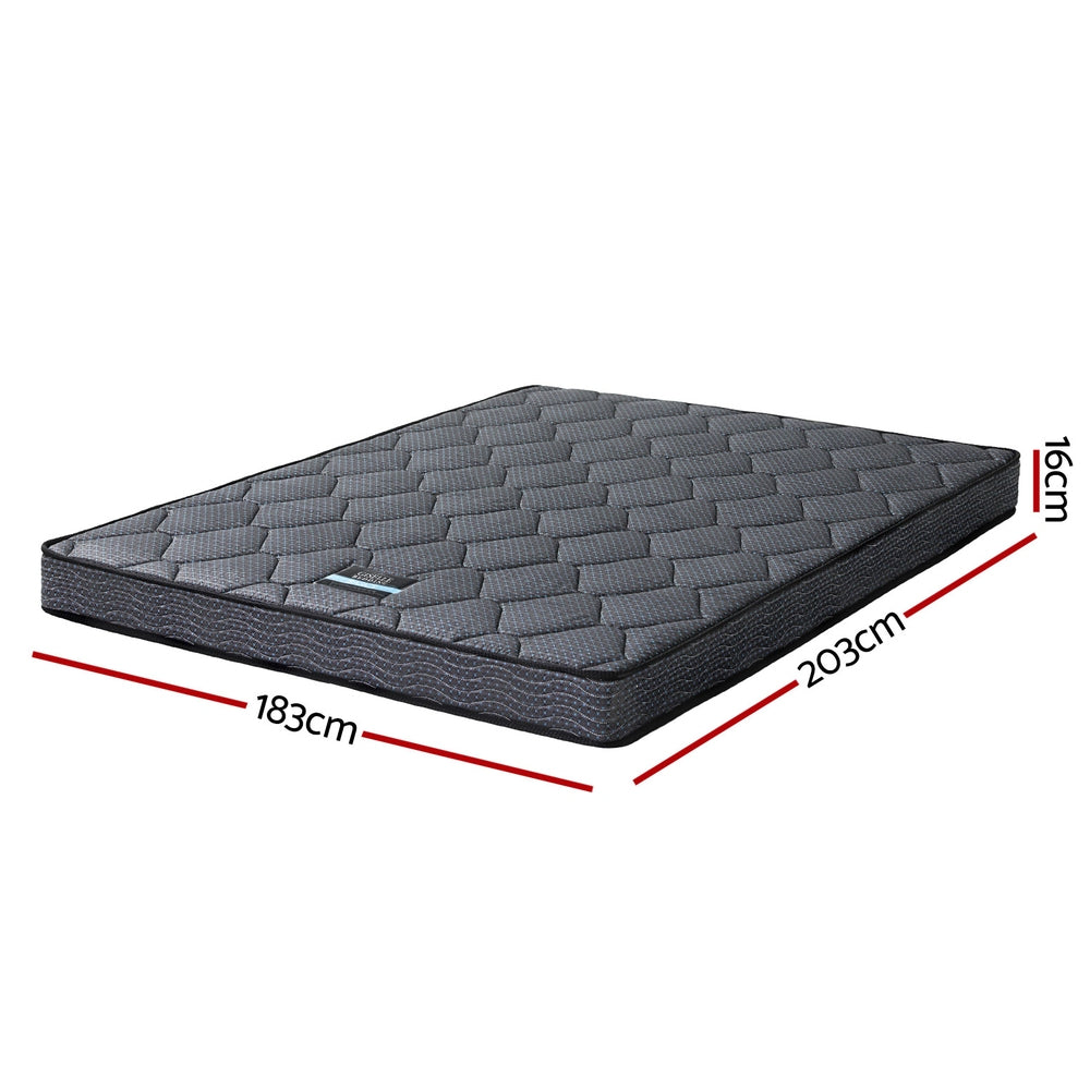 16cm Giselle Bonnell Spring King Mattress - Premium Comfort for Bedroom, Guest Room & Dorm Use