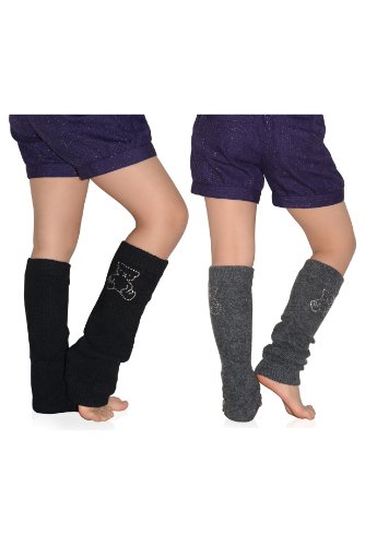 2 Pairs: 1 Pair of Charcoal and Black