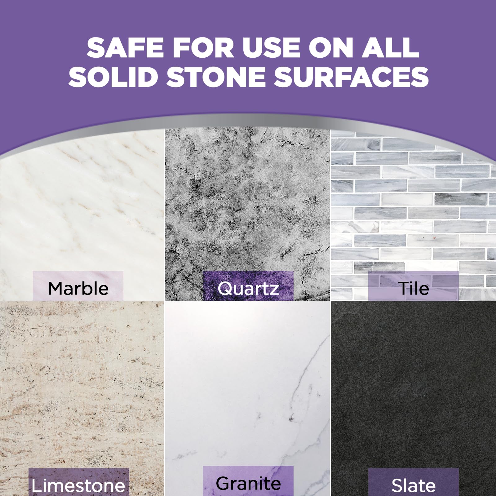 Weiman Granite & Stone Sealer Spray - 24 oz Water-Based Protector for Kitchen Countertops, Bathroom Sinks, Showers, Vanities & Floors - Safe for Granite, Quartz, Marble, Tile, Limestone & Slate - Prevents Stains & Etching - Perfect for Daily Kitchen & Bathroom Protection