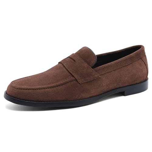 Honey Brown Calfskin Suede