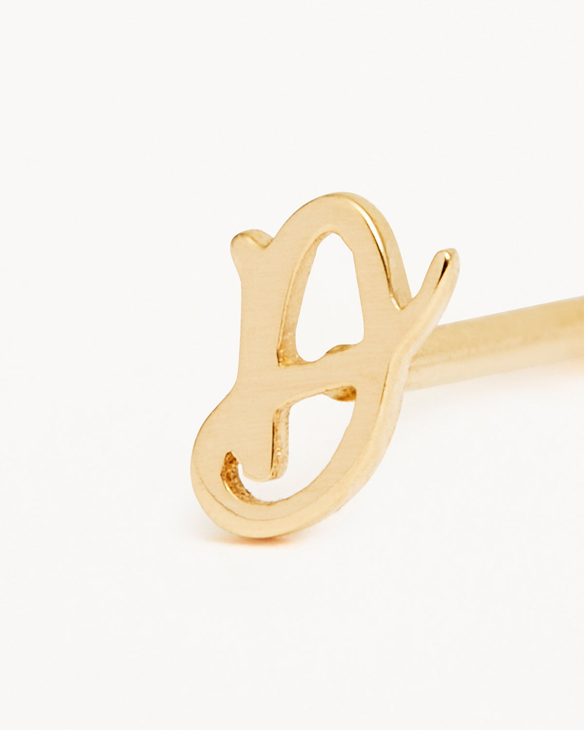 14K Solid Gold Love Letter Earrings - Dainty Romantic Jewelry for Women - Perfect Gift for Anniversary, Valentine's Day & Everyday Wear