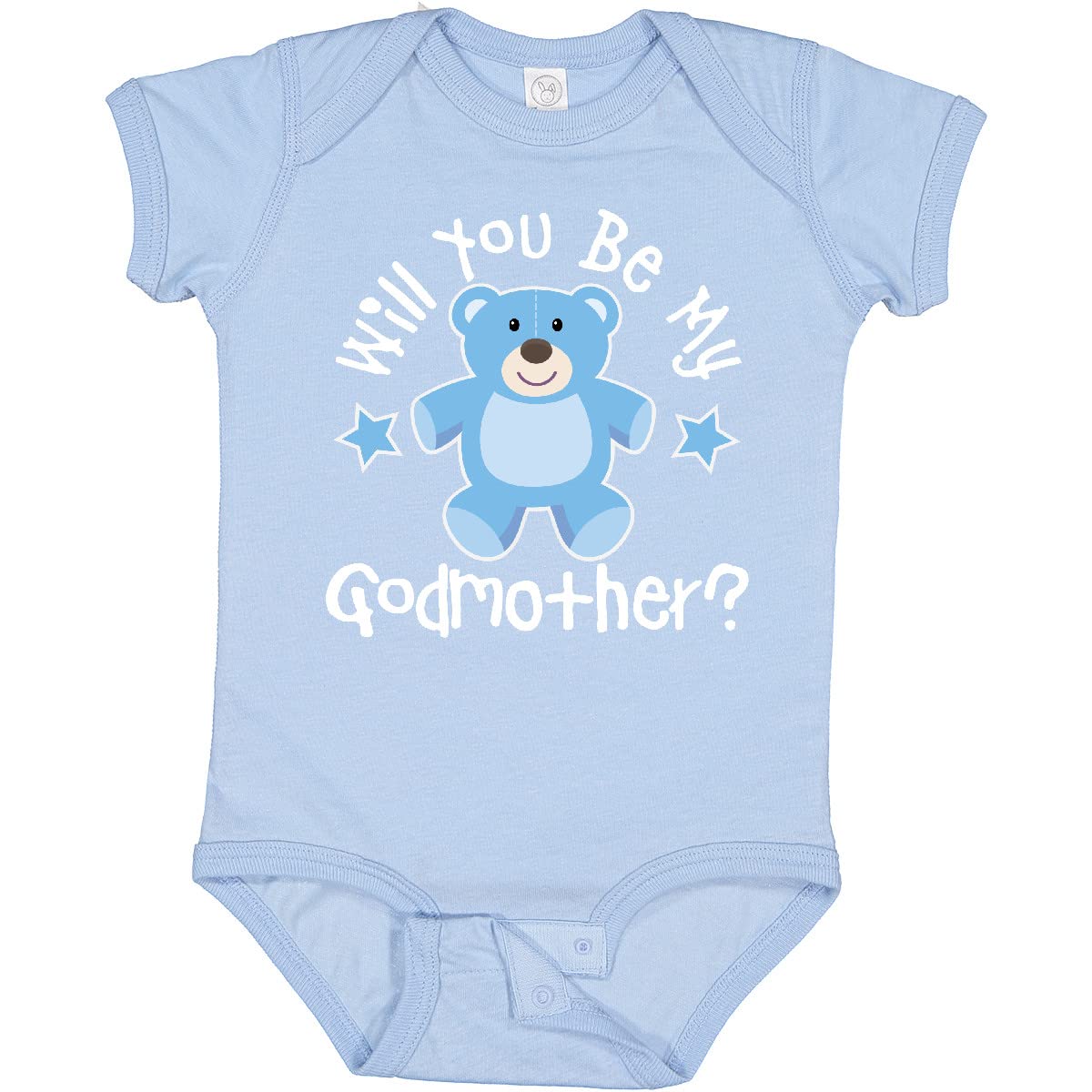 Inktastic Godmother Proposal Baby Boy Bodysuit - Cute Outfit for Newborns, Baptism & Family Photos - Soft Cotton Onesie for Special Occasions