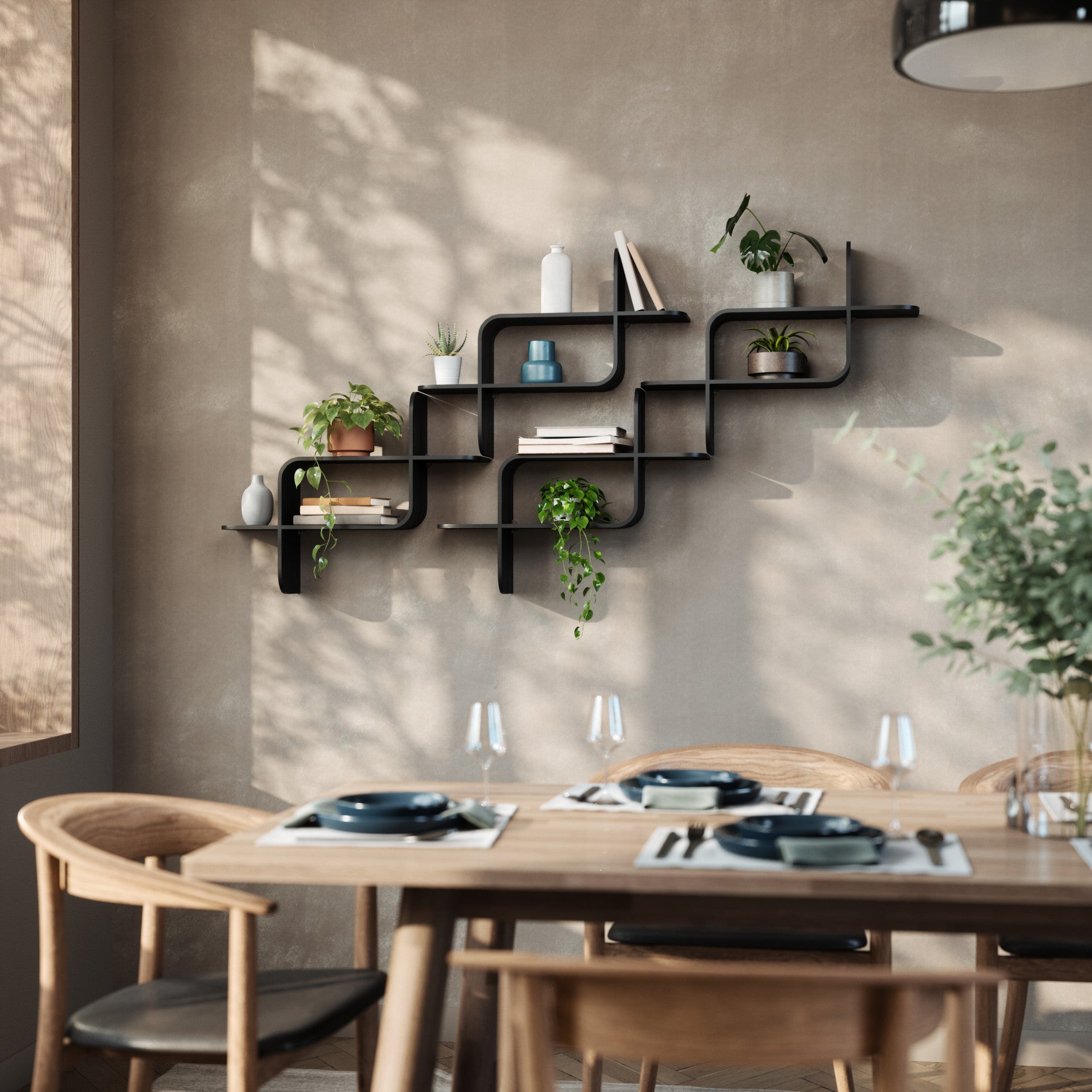 Modern Floating Wall Shelf - Sturdy & Stylish Storage Solution for Living Room, Bedroom, or Office Decor | Easy Installation & Space-Saving Design