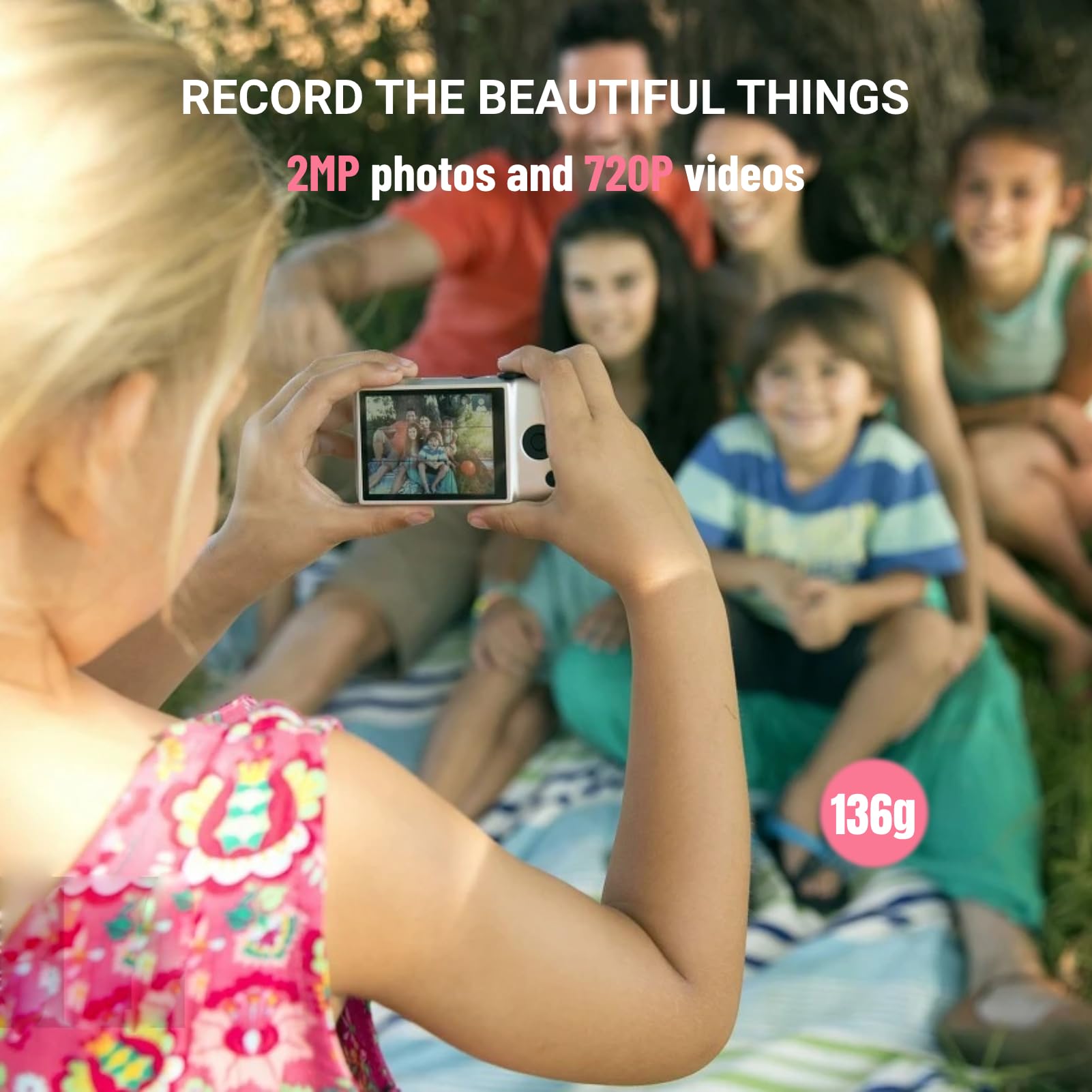 16MP Kids Digital Camera with 2.4