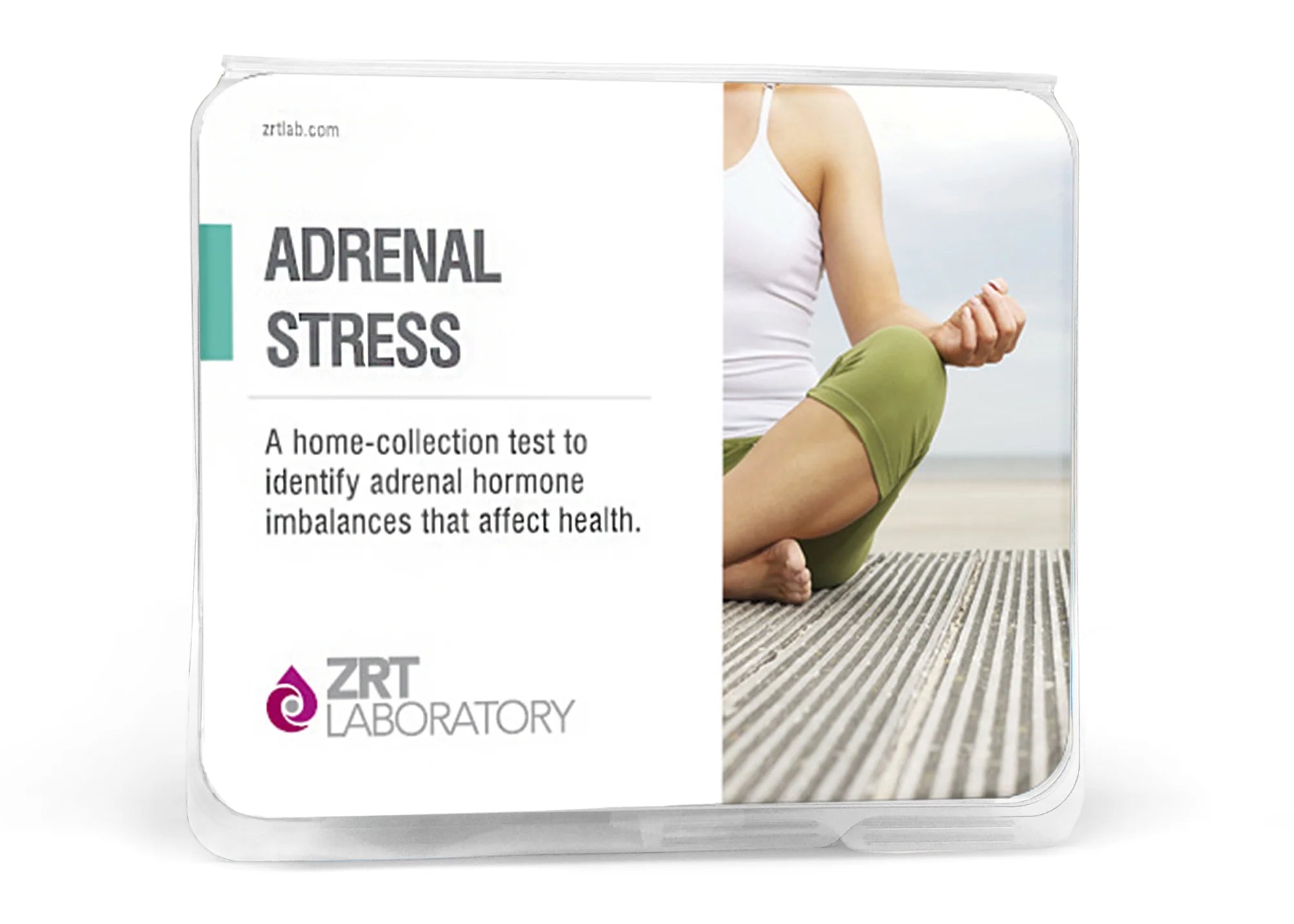ZRT Adrenal Stress Test Kit - At-Home Saliva Hormone Test for Cortisol & DHEA Levels | Monitor Stress, Fatigue & Adrenal Health - Perfect for Busy Professionals, Students & Health Enthusiasts