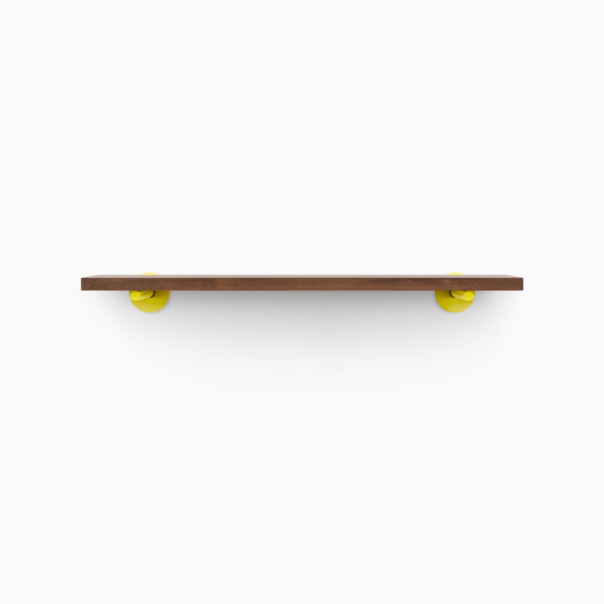 Roderick Espresso Wall Shelf - Rustic Wood Floating Shelf for Kitchen, Bathroom & Living Room - Perfect for Displaying Decor, Plants & Essentials