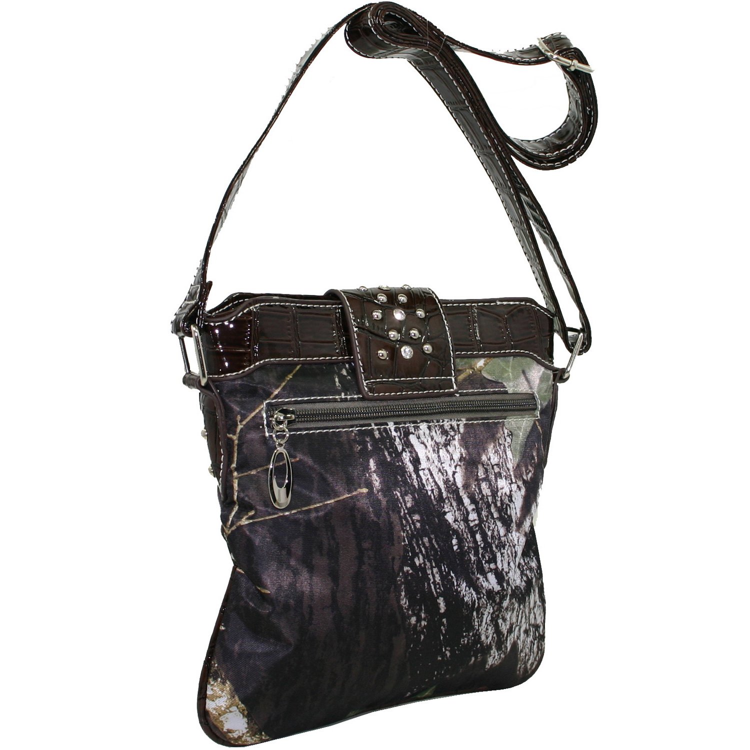 Stylish Western Rhinestone Crossbody Messenger Bag with Matching Wallet - Perfect for Parties, Concerts & Everyday Use