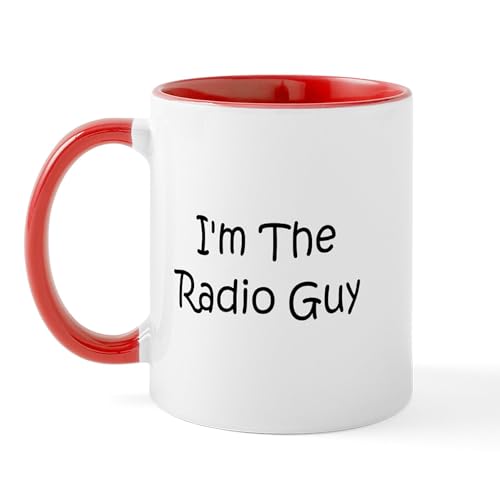 White/Red Inside - I'm The Radio Guy Mug