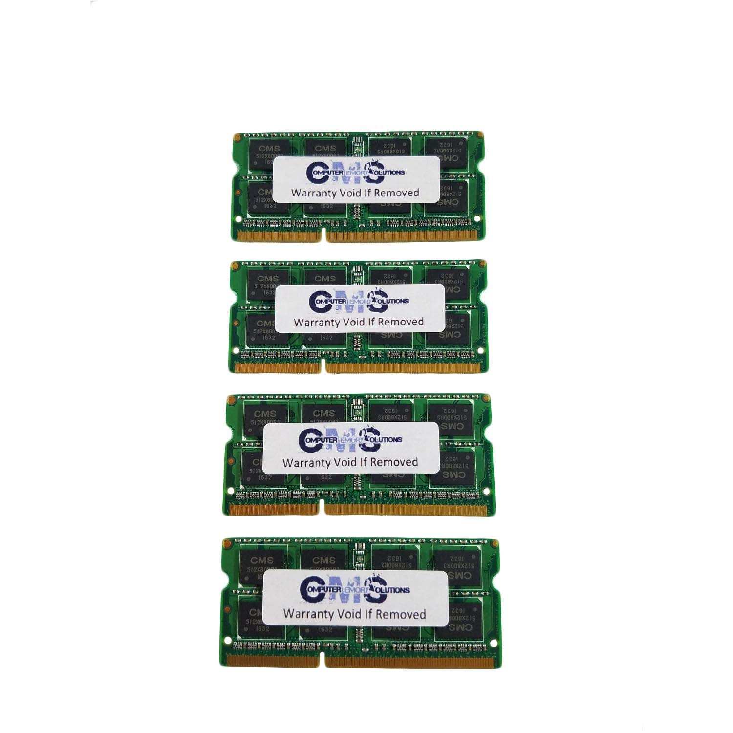32GB (4x8GB) DDR3 RAM Memory Upgrade Kit for Lenovo ThinkPad W701 Laptop - CMS Brand - Compatible with W701, W701ds Models - Perfect for Graphic Design, Video Editing & Multitasking