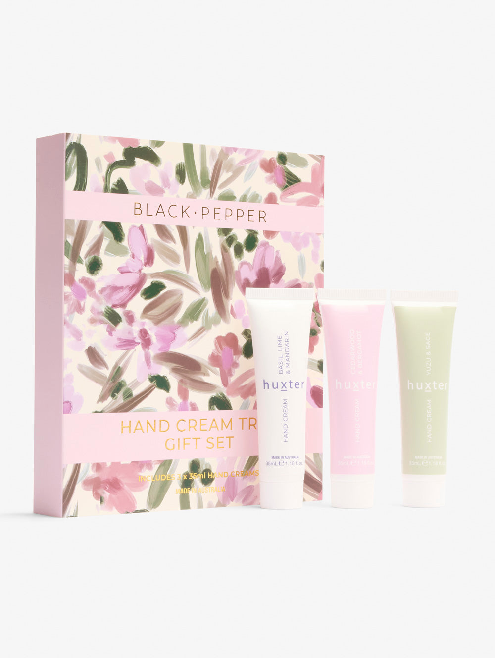 Luxury Trio Hand Cream Gift Set - Moisturizing & Nourishing for Dry Skin - Perfect for Holidays, Birthdays & Self-Care Gifts
