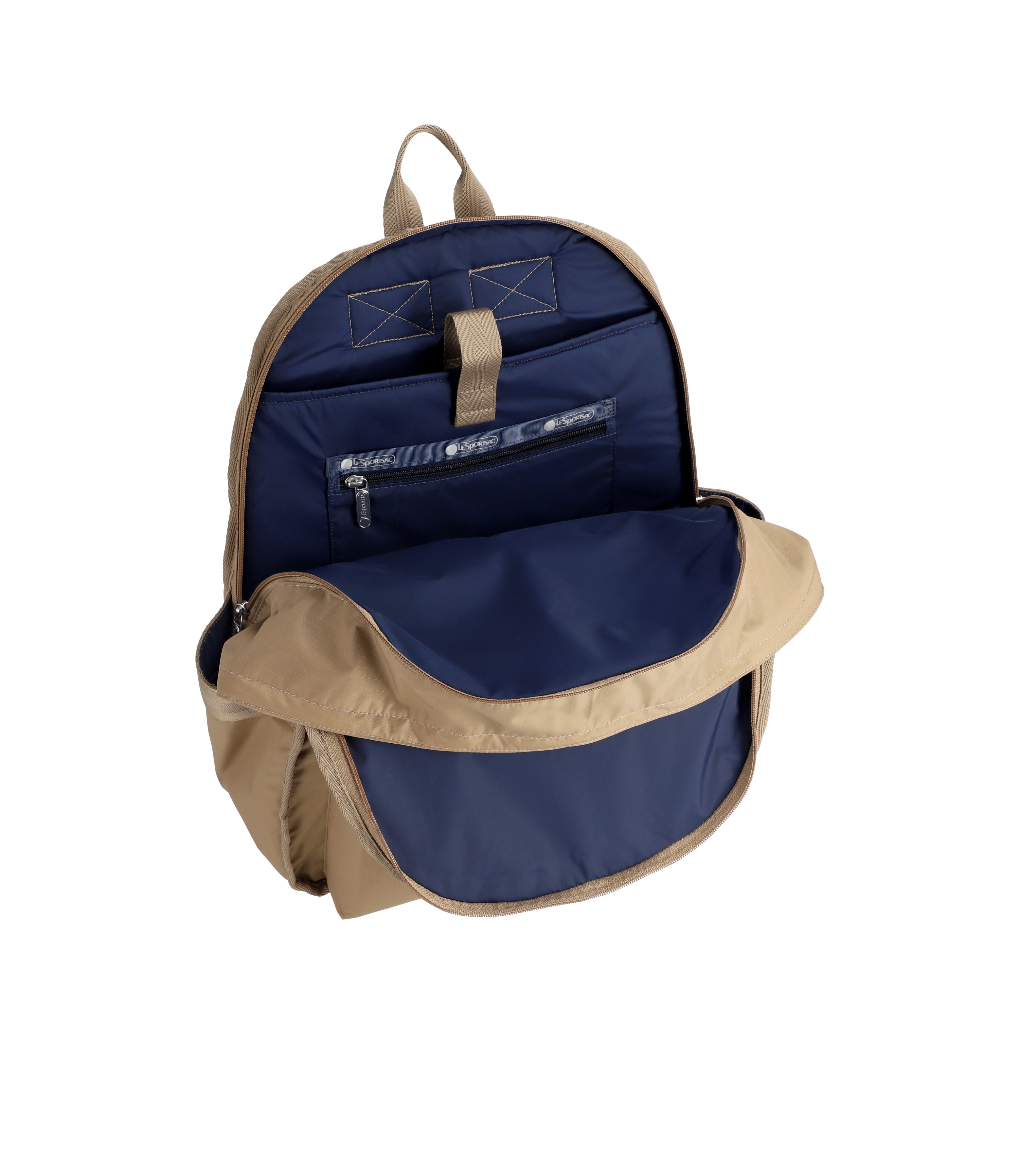 Route Backpack Beige 3747 - Stylish & Durable Travel Backpack for Hiking, School & Everyday Use