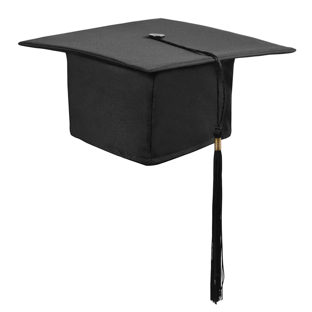 KESYOO Classic Graduation Cap for Adults - Square Academic Hat with Tassel for Bachelor's Degree Ceremony | Men & Women Graduation Costume Accessories | Perfect for Graduation Parties, Photo Shoots & School Events