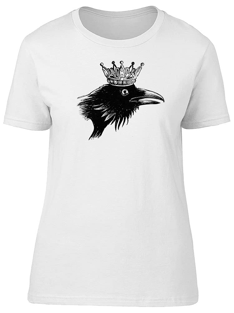 Crow Queen Sketch Graphic T-Shirt for Men - Cool Urban Streetwear & Casual Outfit Essential