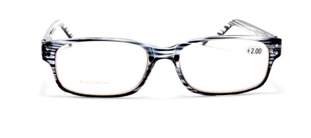 Anti Blue Light Blocking Computer Glasses +2.25 for Reading, Gaming & Office Work - Reduce Eye Strain & Improve Sleep Quality - Perfect for Digital Screen Use, Nighttime Reading & Long Work Sessions