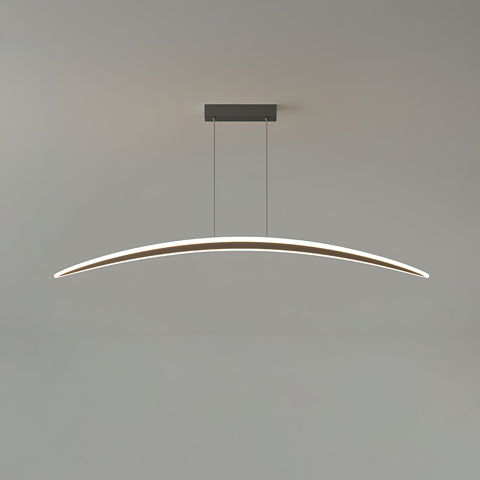 Hyperbola Pendant Light - Modern Minimalist Ceiling Hanging Lamp for Dining Room, Kitchen Island & Bedroom Decor | Dimmable LED Lighting Fixture