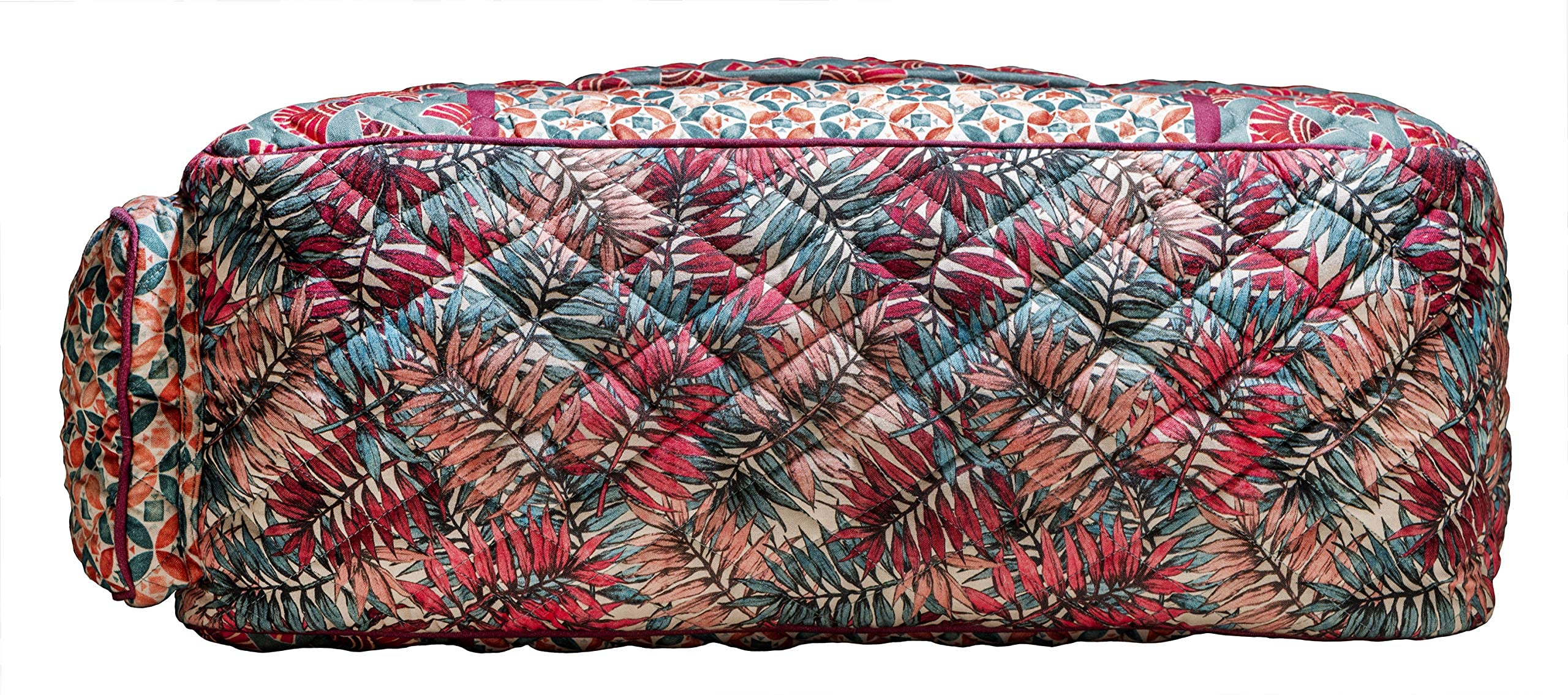 Maison d'Hermine 100% Cotton Women's Shoulder Bag with Zip Pockets - Perfect for Beach, Shopping, Travel & Hiking | Durable & Stylish Handbag for Everyday Use