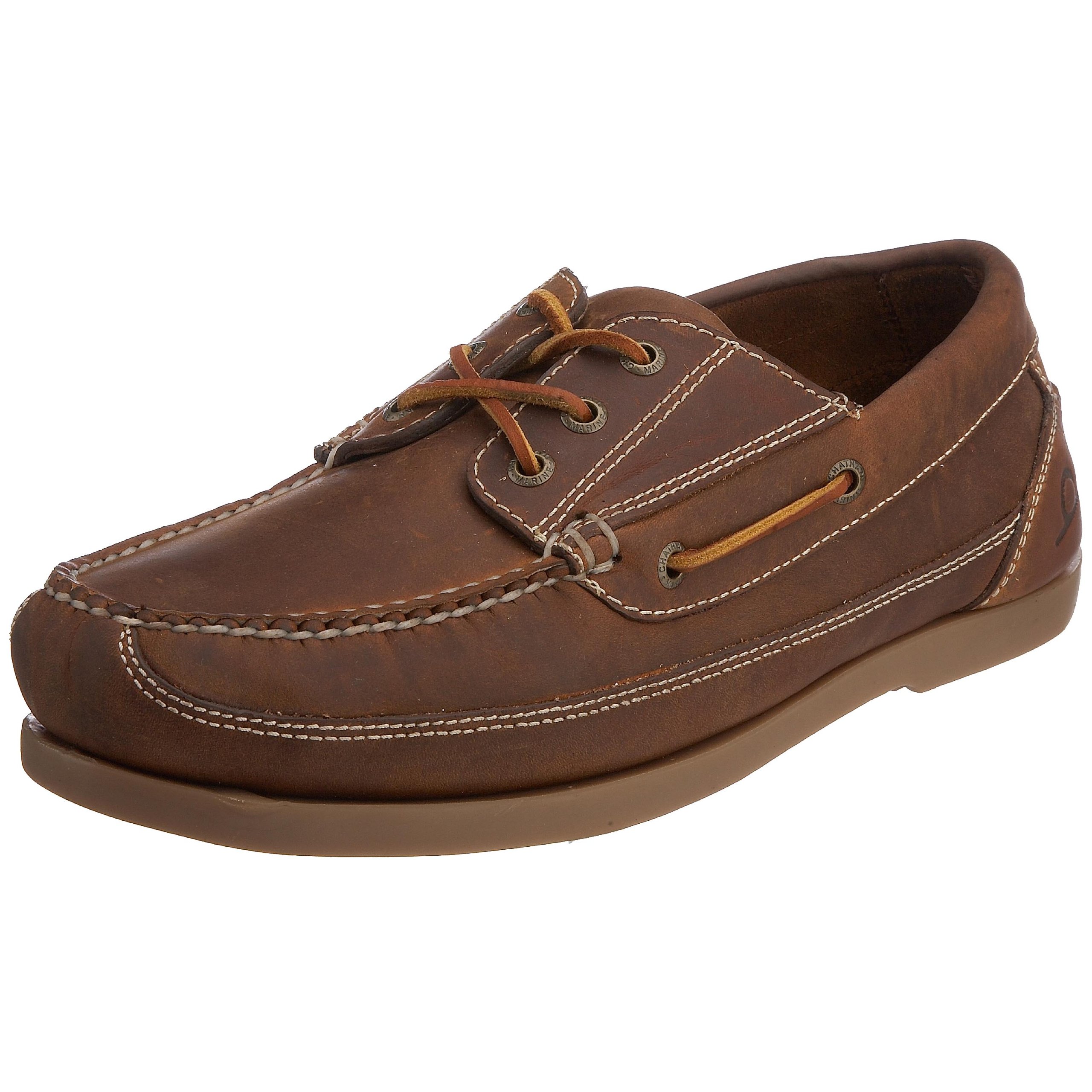 Rockwell Deck Shoes for Men - Non-Slip Boat Shoes with Comfortable Cushioning - Perfect for Sailing, Boating & Casual Wear