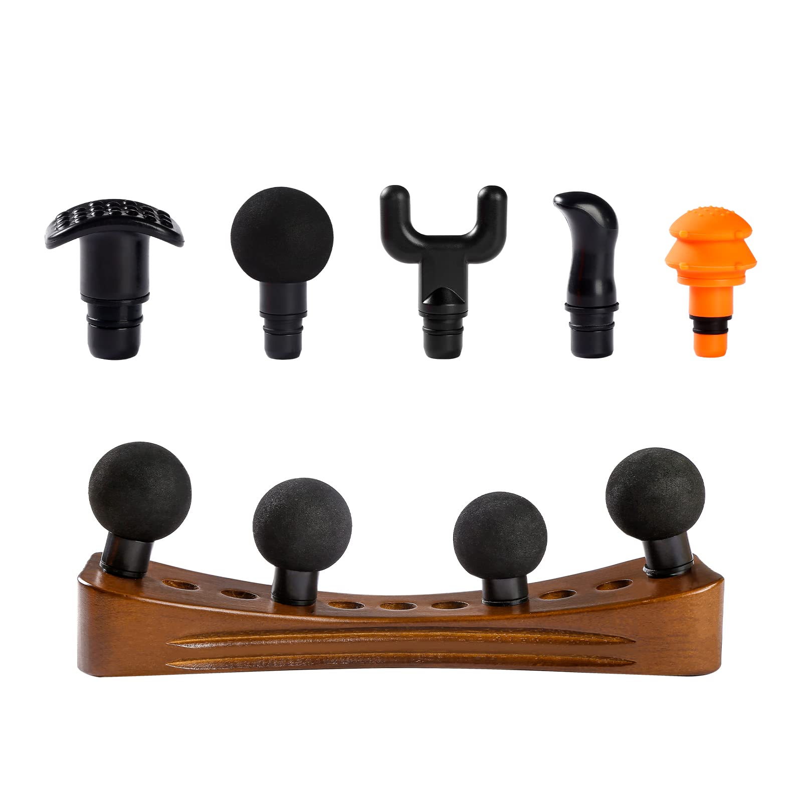 NXCYLW Psoas Muscle Release Tool - Adjustable 5 Types 20 Massage Heads for Neck, Back, Hip Flexor & Trigger Point Relief | Deep Tissue Massager for Athletes, Yoga, Pain Management & Post-Workout Recovery