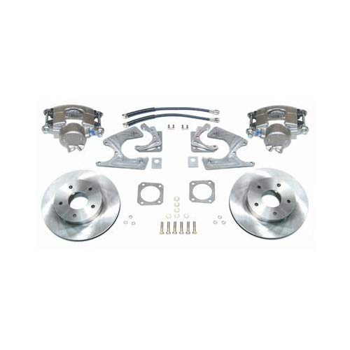 TRD4706 Rear Disc Brake Conversion Kit - 6 Lug 10/12 Bolt Rear End Upgrade for Trucks & SUVs | Improve Braking Performance & Safety | Perfect for Off-Roading, Towing & Daily Driving