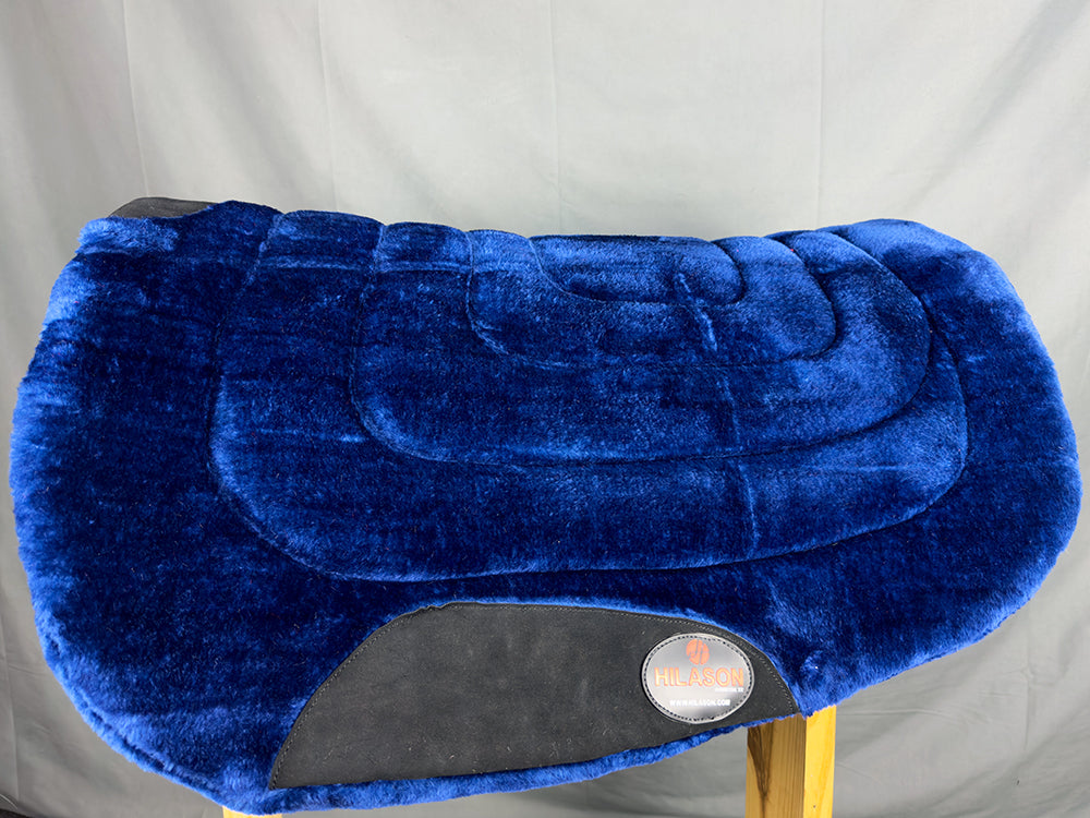32X36 HILASON Western Endurance All-Purpose Fleece Saddle Pad for Horses - Comfortable & Durable Riding Pad for Trail, Ranch & Training Use