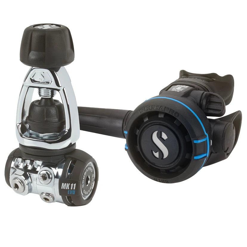 Scubapro MK11 EVO/R105 Regulator - Premium Scuba Diving Gear for Professional & Recreational Divers - Perfect for Deep Sea Exploration & Underwater Adventures